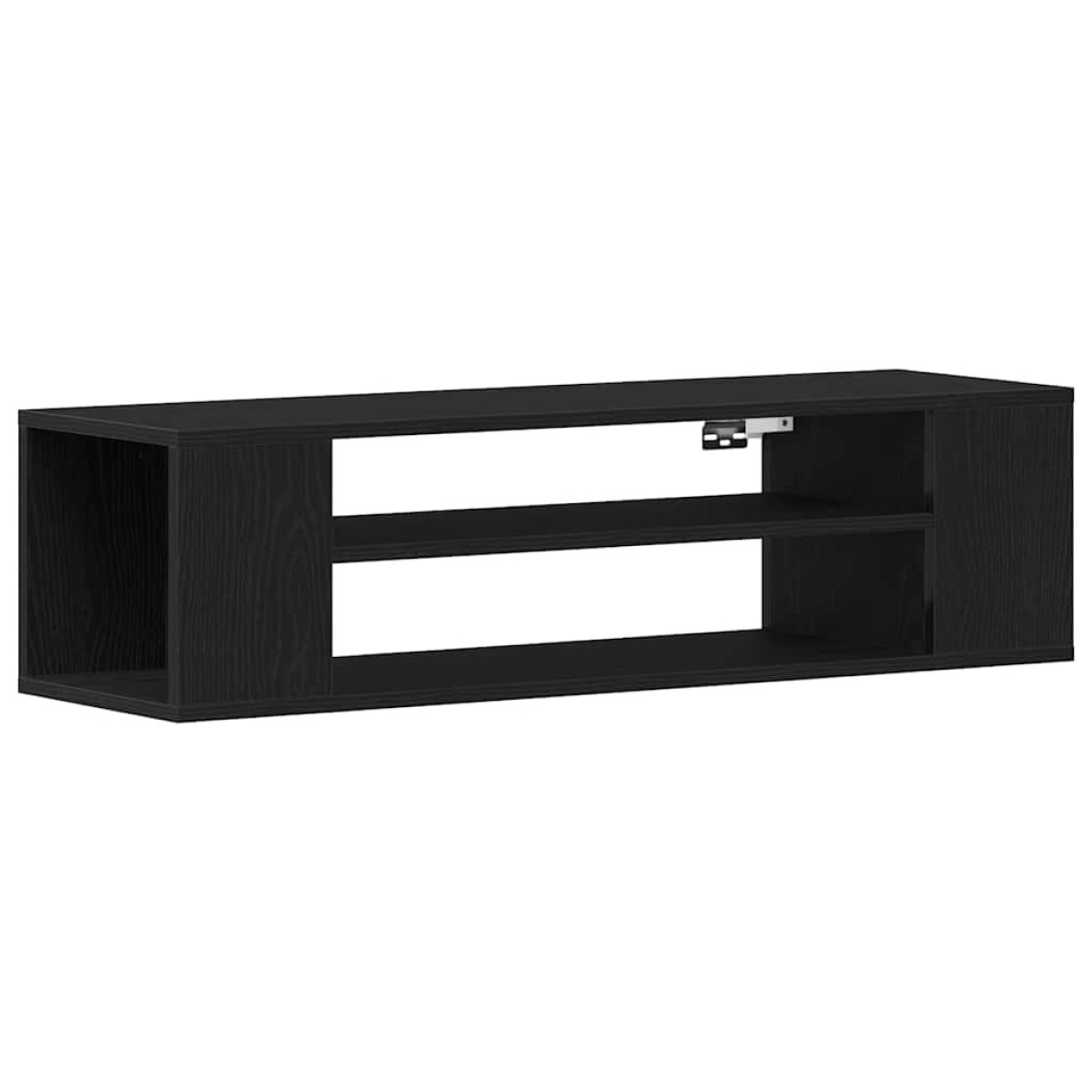vidaXL Ντουλάπι TV 100 x 30 x 26,5 εκ Μαύρη Οξυά Επεξεργασμένο Ξύλο