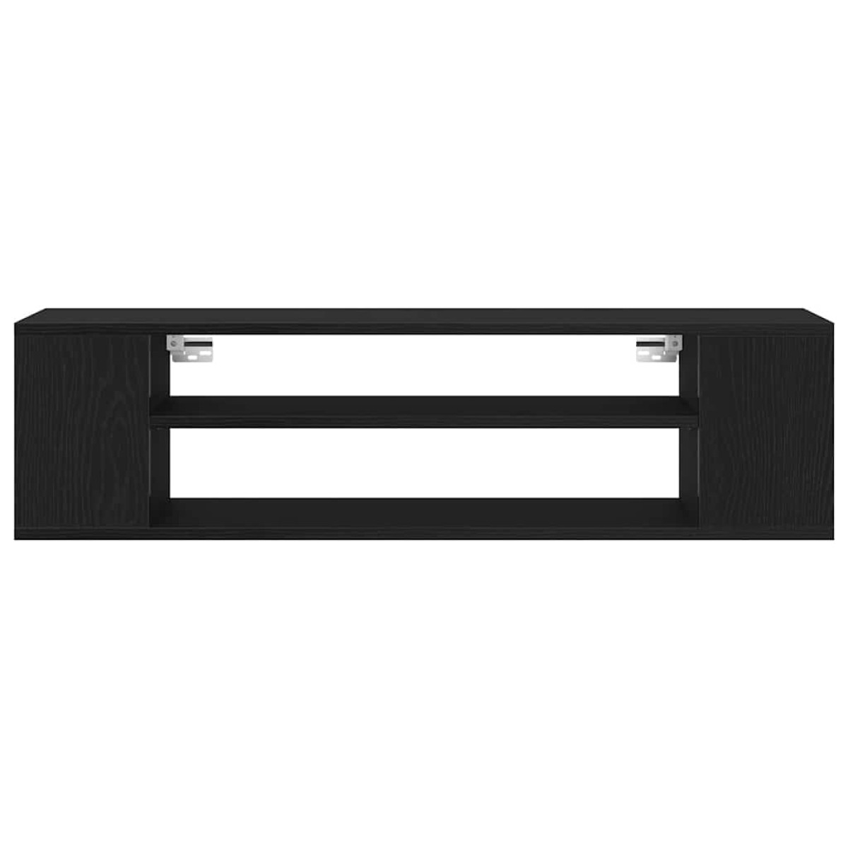 vidaXL Ντουλάπι TV 100 x 30 x 26,5 εκ Μαύρη Οξυά Επεξεργασμένο Ξύλο