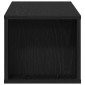 vidaXL Ντουλάπι TV 100 x 30 x 26,5 εκ Μαύρη Οξυά Επεξεργασμένο Ξύλο
