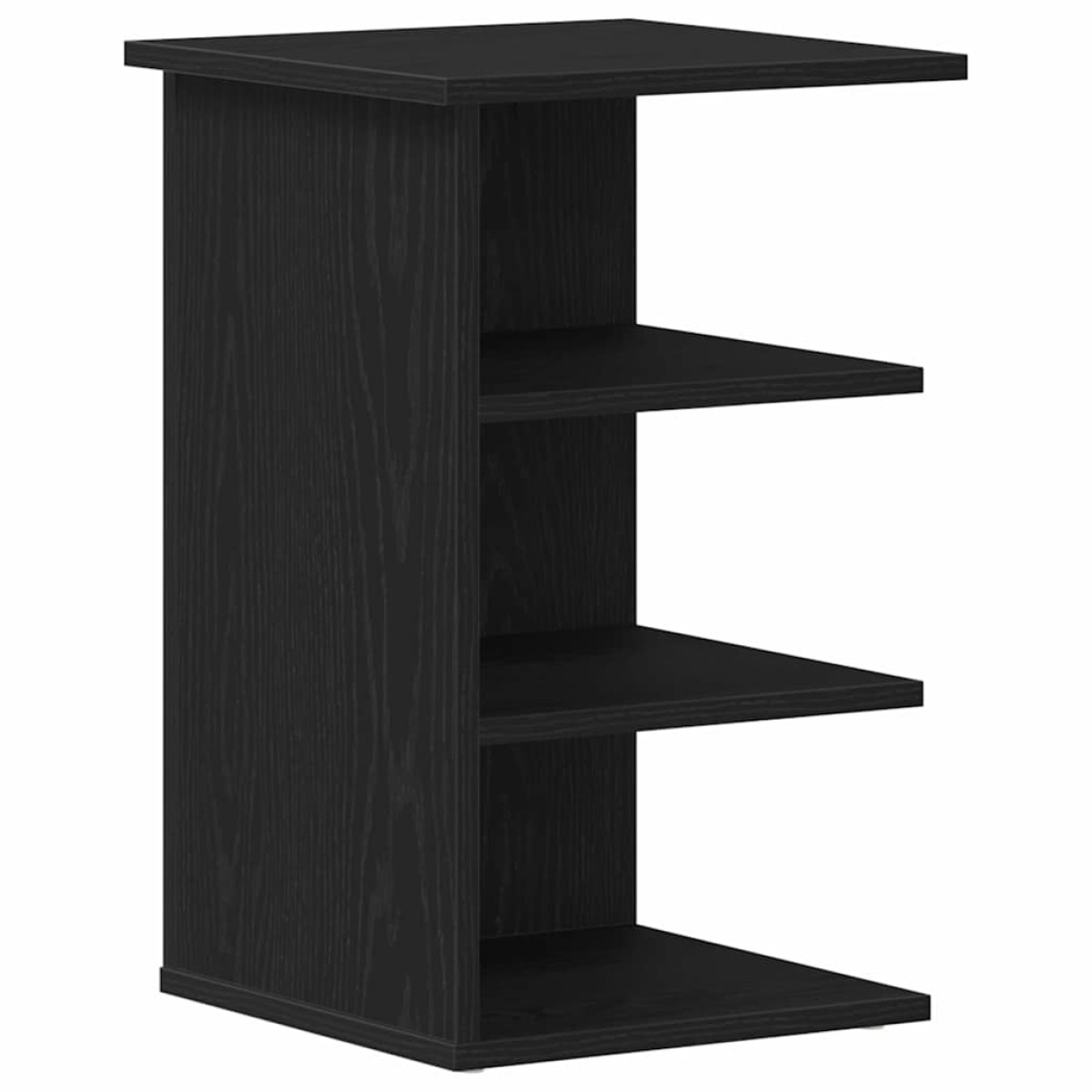 vidaXL Βοηθητικό ντουλάπι Μαύρη Οξυά 35 x 35 x 55 εκ.
