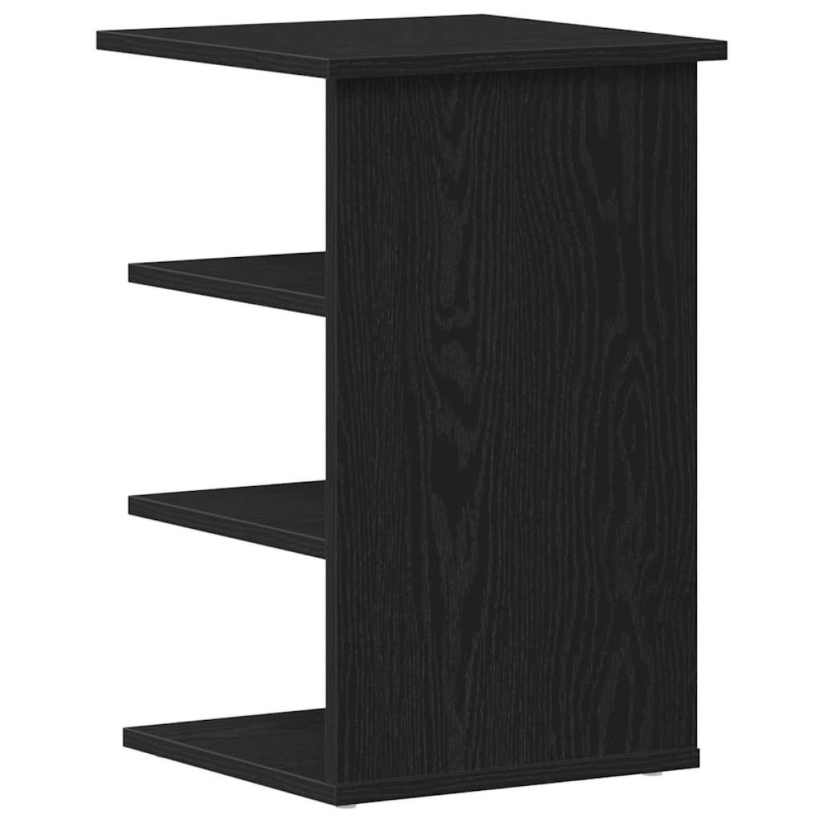 vidaXL Βοηθητικό ντουλάπι Μαύρη Οξυά 35 x 35 x 55 εκ.