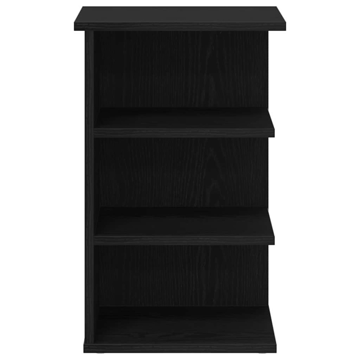 vidaXL Βοηθητικό ντουλάπι Μαύρη Οξυά 35 x 35 x 55 εκ.