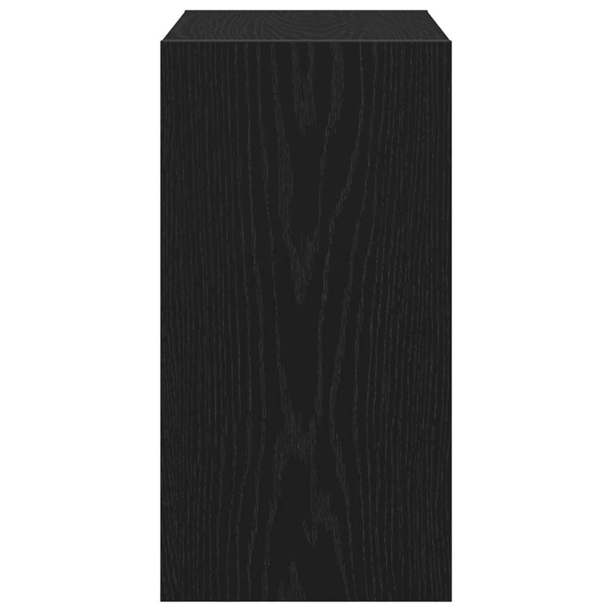 vidaXL Τραπεζάκι Πλευράς Μαύρη Οξυά 50 x 26 x 50 εκ.