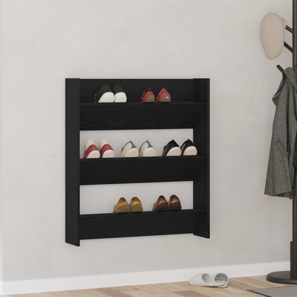 vidaXL Ντουλάπα Παπουτσιών 80 x 18 x 90 εκ Επεξεργασμένο Ξύλο
