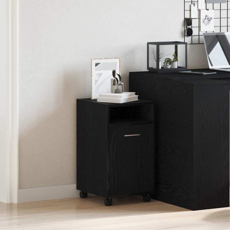 vidaXL Κινητό Πλευρικό Ντουλάπι 33 x 38 x 60 εκ Επεξεργασμένο Ξύλο