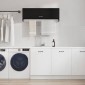 vidaXL Ντουλάπι Μαύρη Οξυά 100 x 32,5 x 35 cm Επεξεργασμένο Ξύλο
