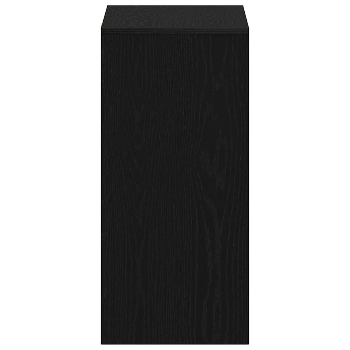 vidaXL Γραφείο Μαύρη Οξυά Επεξεργασμένο Ξύλο 102,5 x 35 x 75 εκ