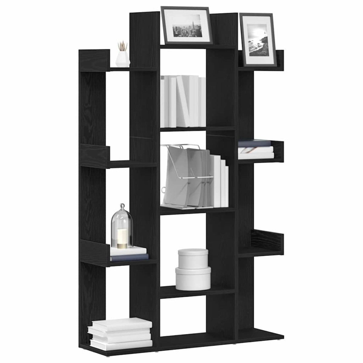 vidaXL Βιβλιοθήκη 13 επιπέδων 86 x 25,5 x 140 εκ Επεξεργασμένο Ξύλο