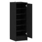 vidaXL Ντουλάπα Παπουτσιών 32 x 35 x 92 εκ Επεξεργασμένο Ξύλο