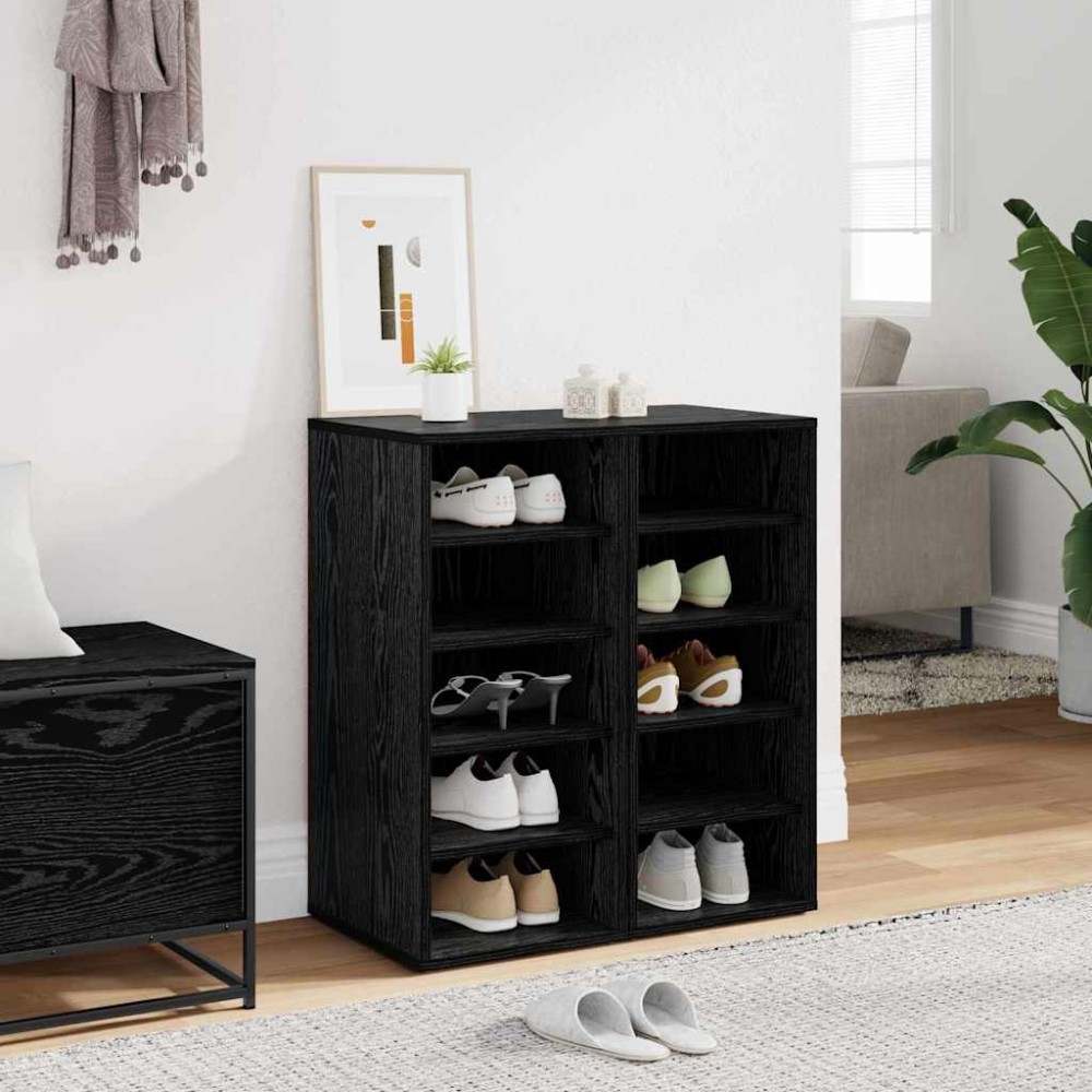 vidaXL Ντουλάπα Παπουτσιών 2 τμχ. 32 x 35 x 70 εκ Επεξεργασμένο Ξύλο