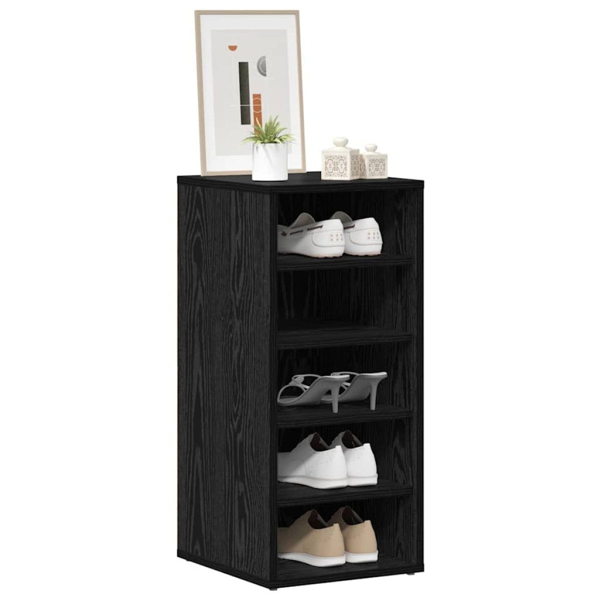 vidaXL Ντουλάπα Παπουτσιών 2 τμχ. 32 x 35 x 70 εκ Επεξεργασμένο Ξύλο