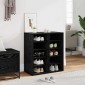 vidaXL Ντουλάπα Παπουτσιών 2 τμχ. 32 x 35 x 70 εκ Επεξεργασμένο Ξύλο