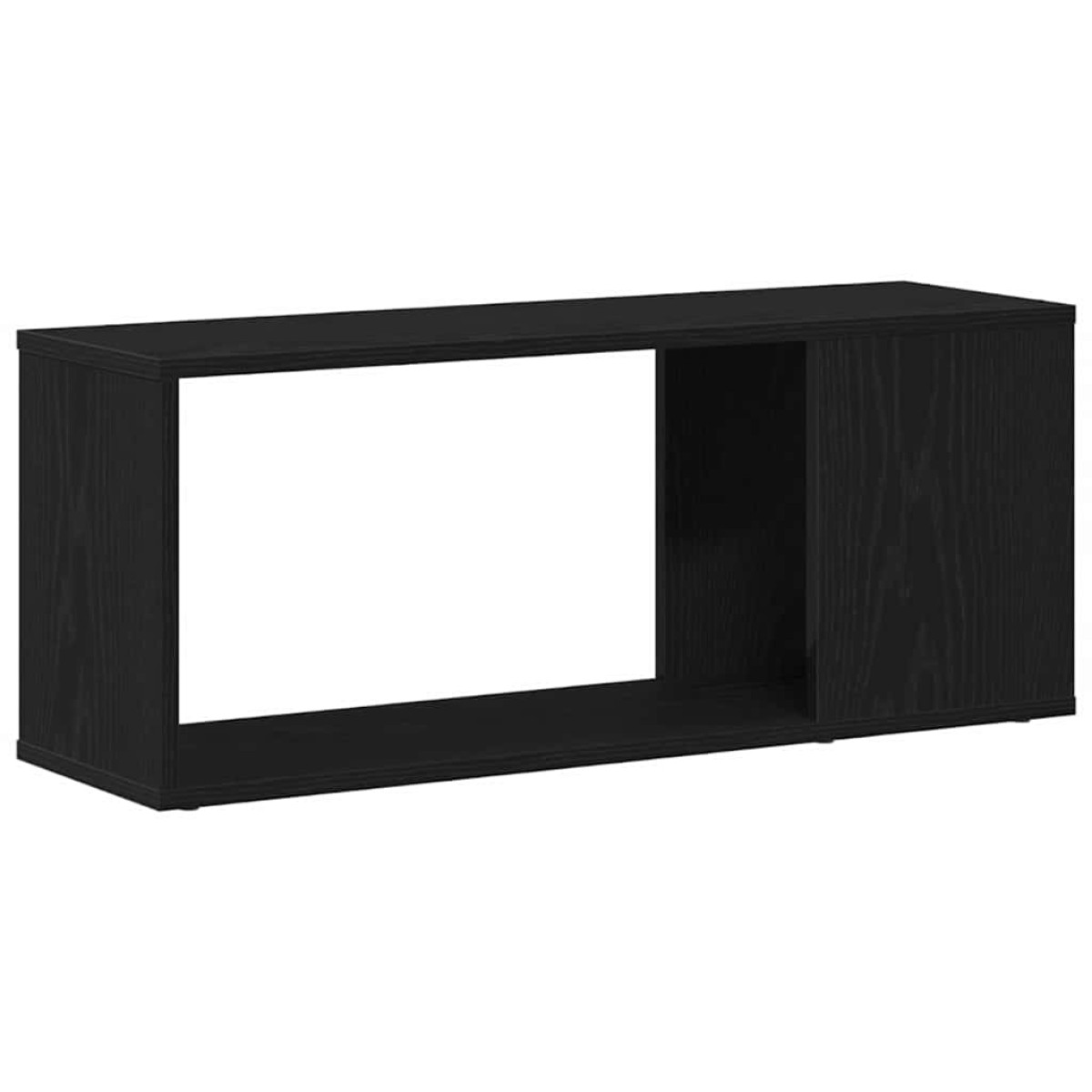 vidaXL Σετ επίπλου τηλεόρασης 80 x 24 x 32 cm Μαύρη Οξυά