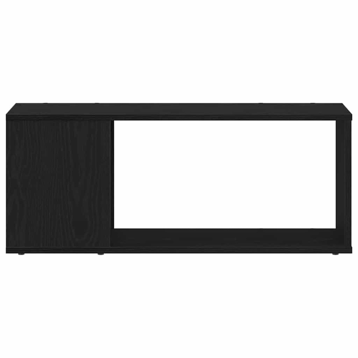 vidaXL Σετ επίπλου τηλεόρασης 80 x 24 x 32 cm Μαύρη Οξυά