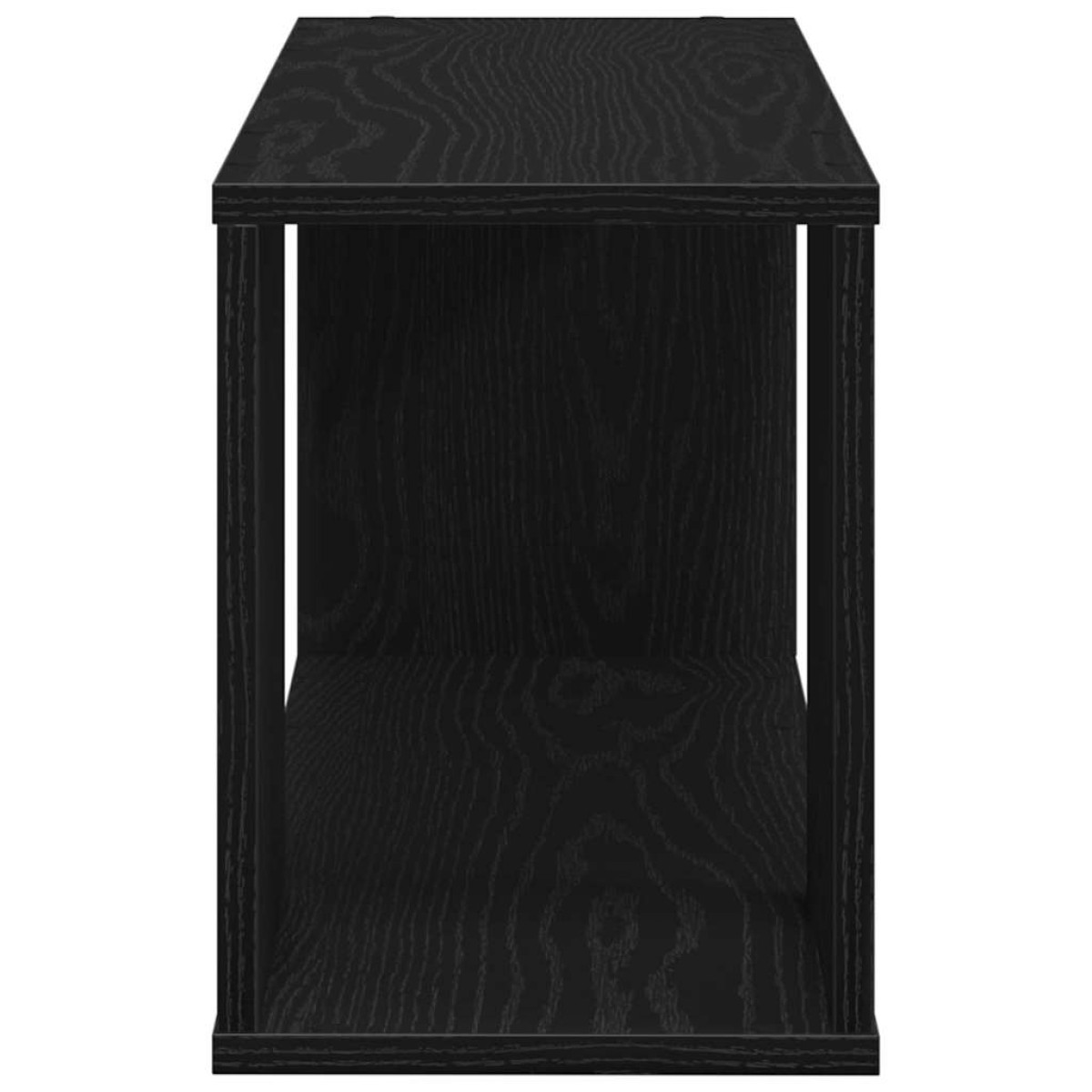 vidaXL Σετ επίπλου τηλεόρασης 80 x 24 x 32 cm Μαύρη Οξυά