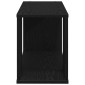 vidaXL Σετ επίπλου τηλεόρασης 80 x 24 x 32 cm Μαύρη Οξυά