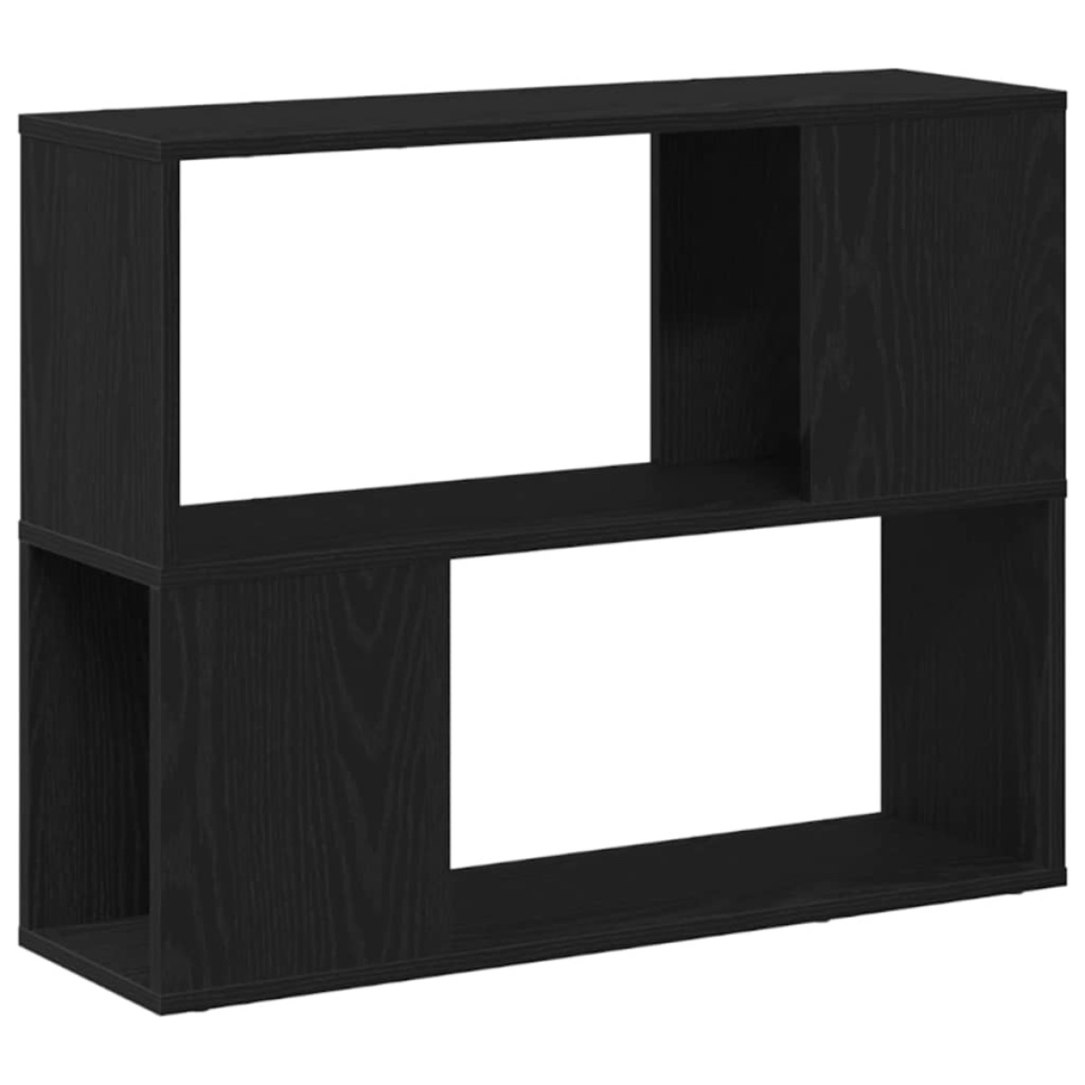 vidaXL Σετ επίπλου τηλεόρασης 80 x 24 x 63 cm Μαύρη Οξυά