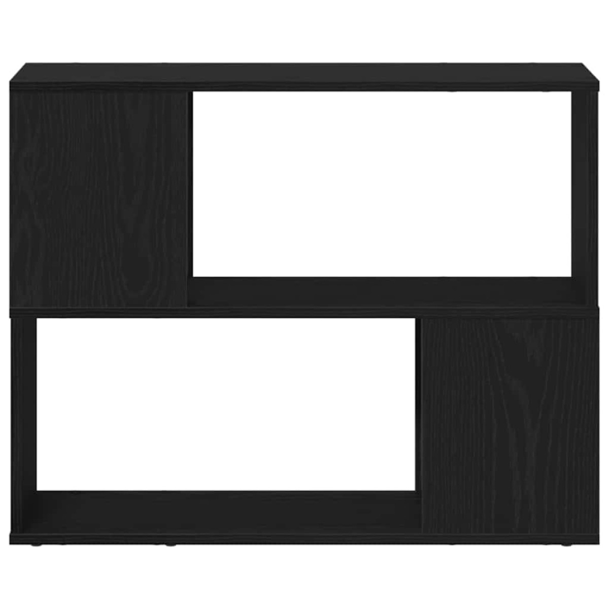 vidaXL Σετ επίπλου τηλεόρασης 80 x 24 x 63 cm Μαύρη Οξυά