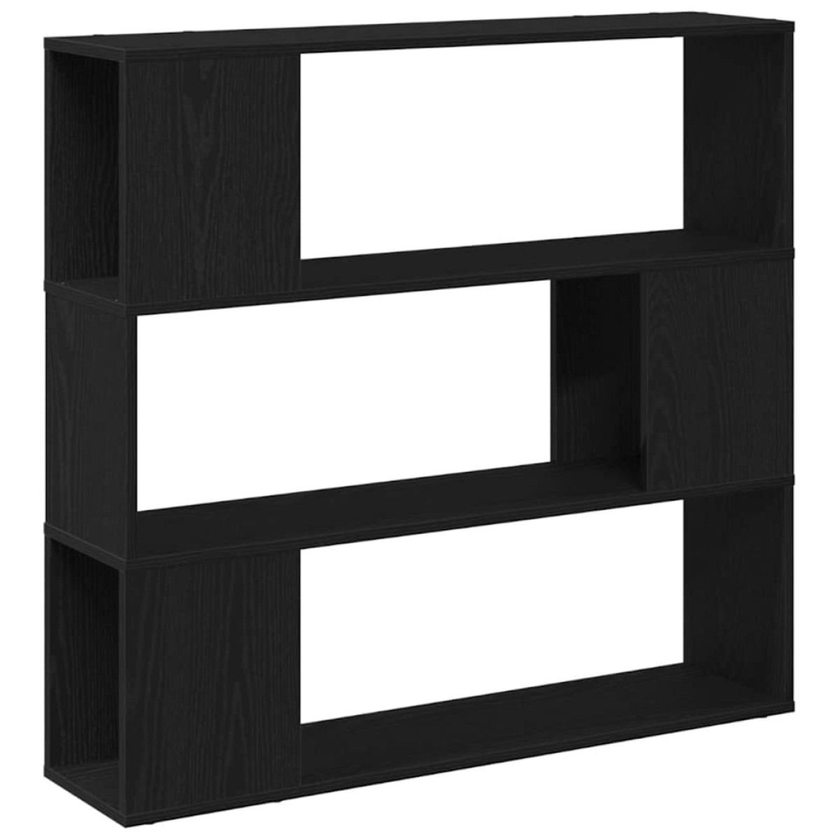 vidaXL Σετ επίπλου τηλεόρασης 100 x 24 x 94 cm Μαύρη Οξυά