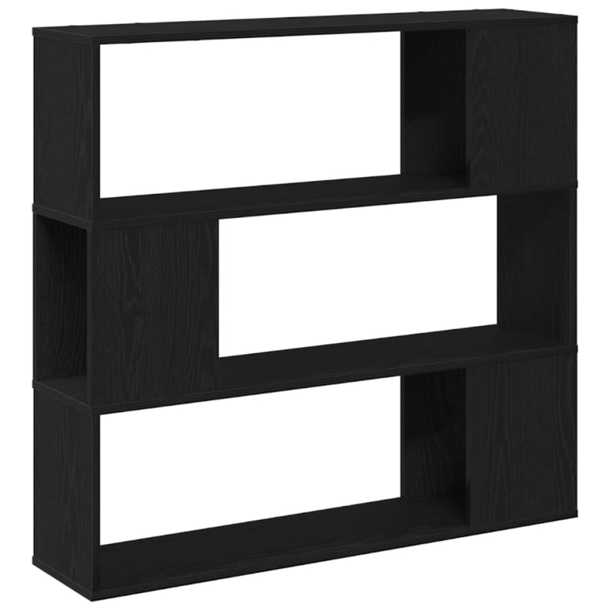 vidaXL Σετ επίπλου τηλεόρασης 100 x 24 x 94 cm Μαύρη Οξυά