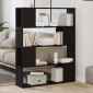 vidaXL Σετ επίπλου τηλεόρασης 100 x 24 x 124,5 εκ Μαύρη Οξυά