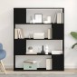 vidaXL Σετ επίπλου τηλεόρασης 100 x 24 x 124,5 εκ Μαύρη Οξυά