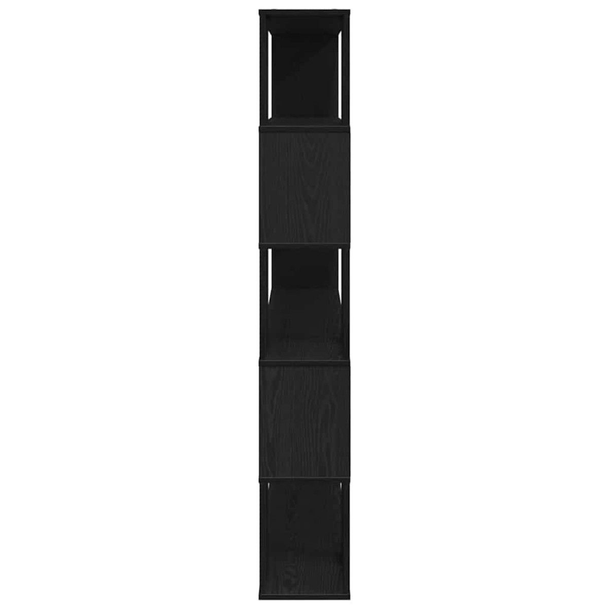 vidaXL Σετ επίπλου τηλεόρασης 100 x 24 x 155 cm Μαύρη Οξυά