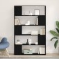 vidaXL Σετ επίπλου τηλεόρασης 100 x 24 x 155 cm Μαύρη Οξυά