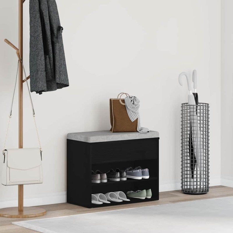 vidaXL Πάγκος για παπούτσια 60 x 30 x 45 cm Επεξεργασμένο Ξύλο
