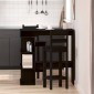 vidaXL Τραπέζι μπαρ 100 x 48 x 101,5 εκ. Επεξεργασμένο Ξύλο Μαύρη Οξυά