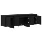 vidaXL Ντουλάπι TV 120 x 30 x 40,5 εκ. Μαύρη Οξυά Επεξεργασμένο Ξύλο