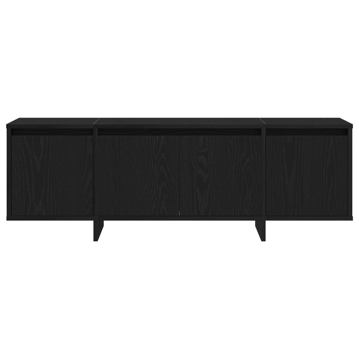 vidaXL Ντουλάπι TV 120 x 30 x 40,5 εκ. Μαύρη Οξυά Επεξεργασμένο Ξύλο