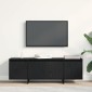 vidaXL Ντουλάπι TV 120 x 30 x 40,5 εκ. Μαύρη Οξυά Επεξεργασμένο Ξύλο