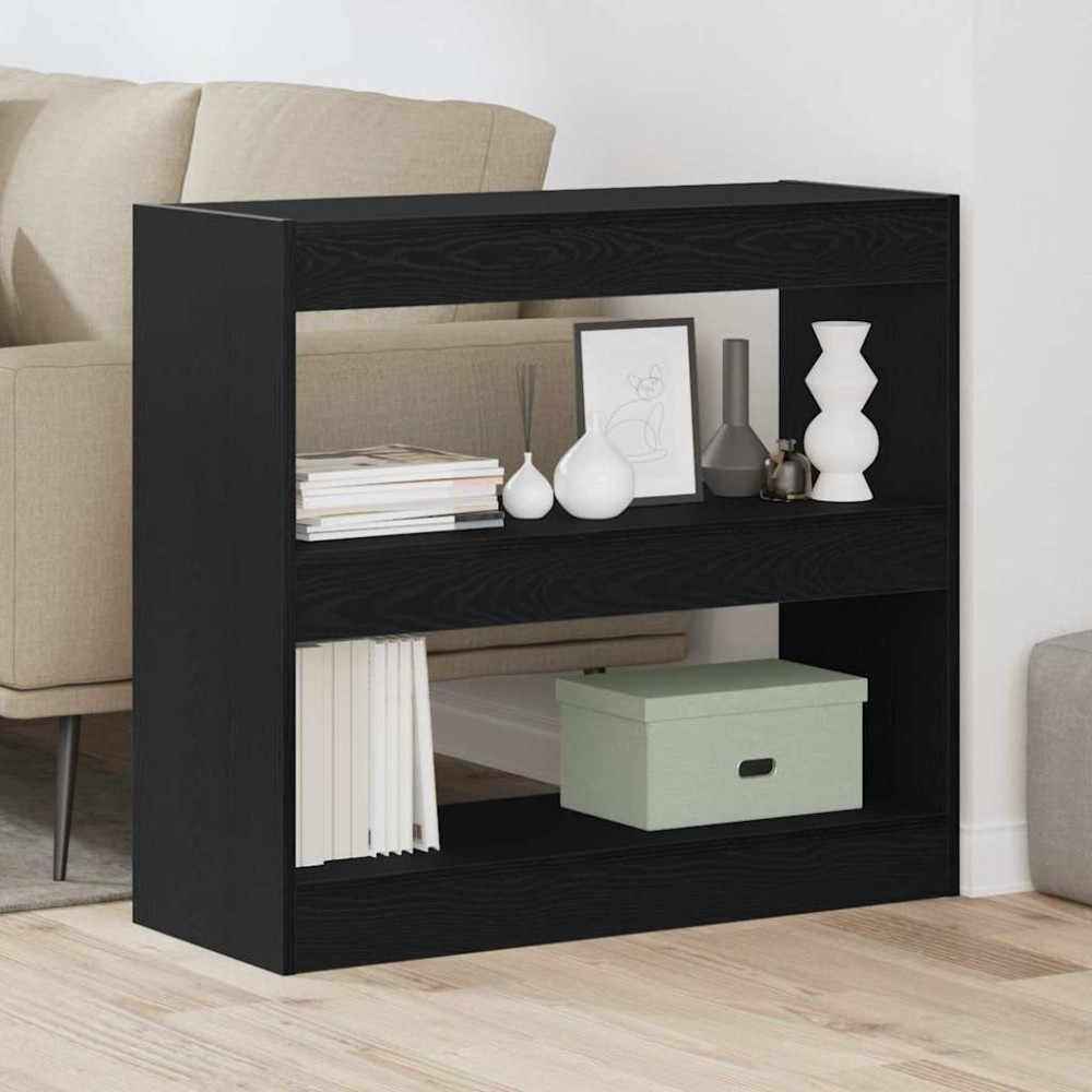 vidaXL Βιβλιοθήκη 2 επιπέδων 2 τμχ. 80 x 30 x 72 εκ Επεξεργασμένο Ξύλο
