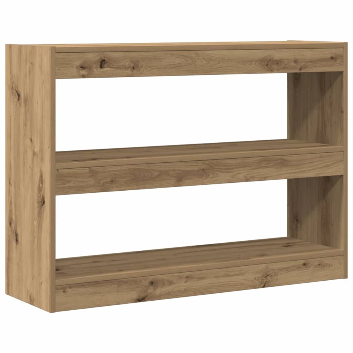 vidaXL Βιβλιοθήκη 2 επιπέδων 100 x 30 x 72 εκ Επεξεργασμένο Ξύλο