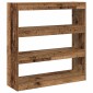 vidaXL Βιβλιοθήκη 3 επιπέδων 100 x 30 x 103 εκ. Επεξεργασμένο Ξύλο