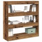 vidaXL Βιβλιοθήκη 3 επιπέδων 100 x 30 x 103 εκ. Επεξεργασμένο Ξύλο