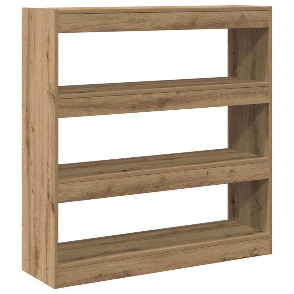 vidaXL Βιβλιοθήκη 3 επιπέδων 100 x 30 x 103 εκ. Επεξεργασμένο Ξύλο