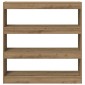 vidaXL Βιβλιοθήκη 3 επιπέδων 100 x 30 x 103 εκ. Επεξεργασμένο Ξύλο