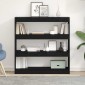 vidaXL Βιβλιοθήκη 3 επιπέδων 100 x 30 x 103 εκ. Επεξεργασμένο Ξύλο