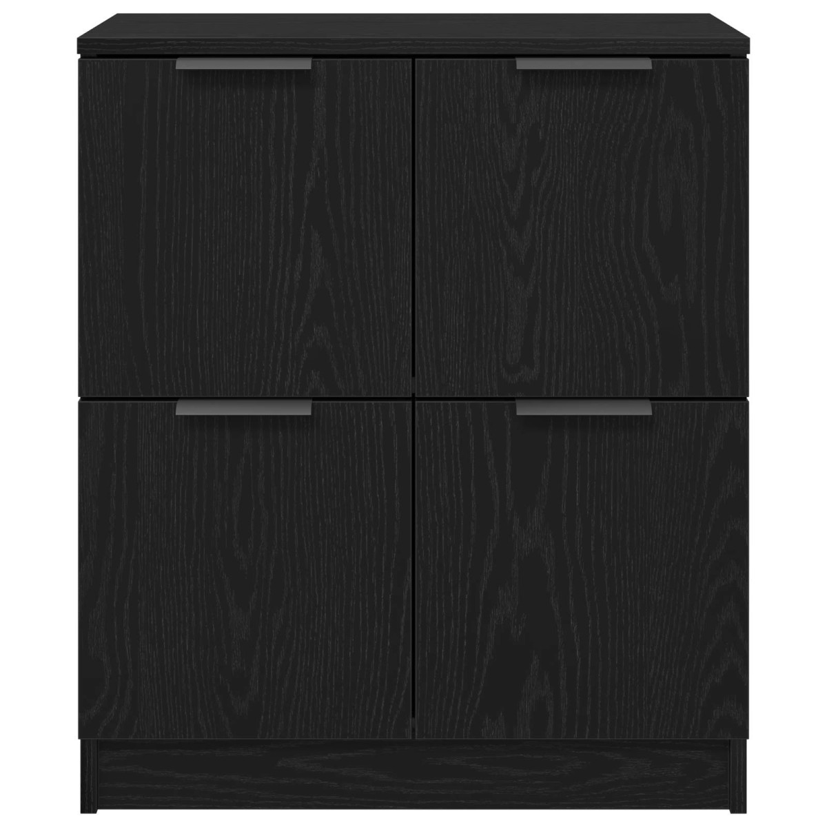 vidaXL Πλαϊνό γραφείο Μαύρη Οξυά 60 x 30 x 70 εκ. Επεξεργασμένο Ξύλο