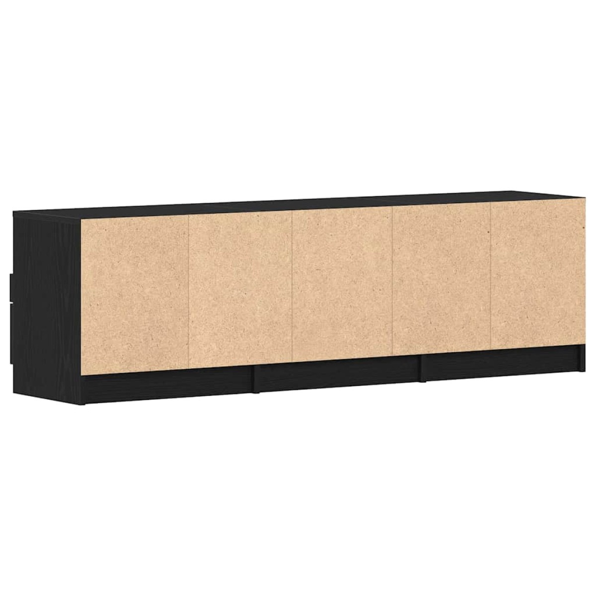 vidaXL Ντουλάπι TV 150 x 33,5 x 45 εκ. Μαύρη Οξυά Επεξεργασμένο Ξύλο