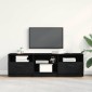 vidaXL Ντουλάπι TV 150 x 33,5 x 45 εκ. Μαύρη Οξυά Επεξεργασμένο Ξύλο