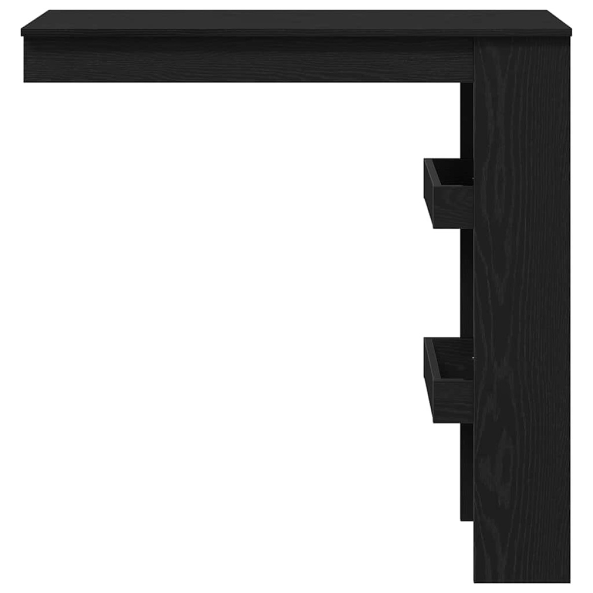 vidaXL Τραπέζι Μπαρ Τοίχου 102 x 45 x 103,5 εκ. Επεξεργασμένο Ξύλο