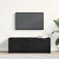 vidaXL Ντουλάπι TV 102 x 35 x 36,5 εκ Μαύρη Οξυά Επεξεργασμένο Ξύλο