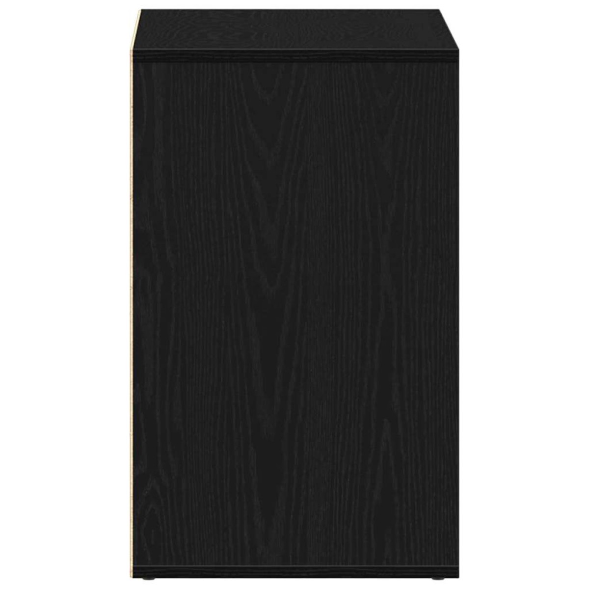 vidaXL Καλλυντικό Ντουλάπι με ράφι Μαύρη Οξυά 80 x 40 x 65 εκ.