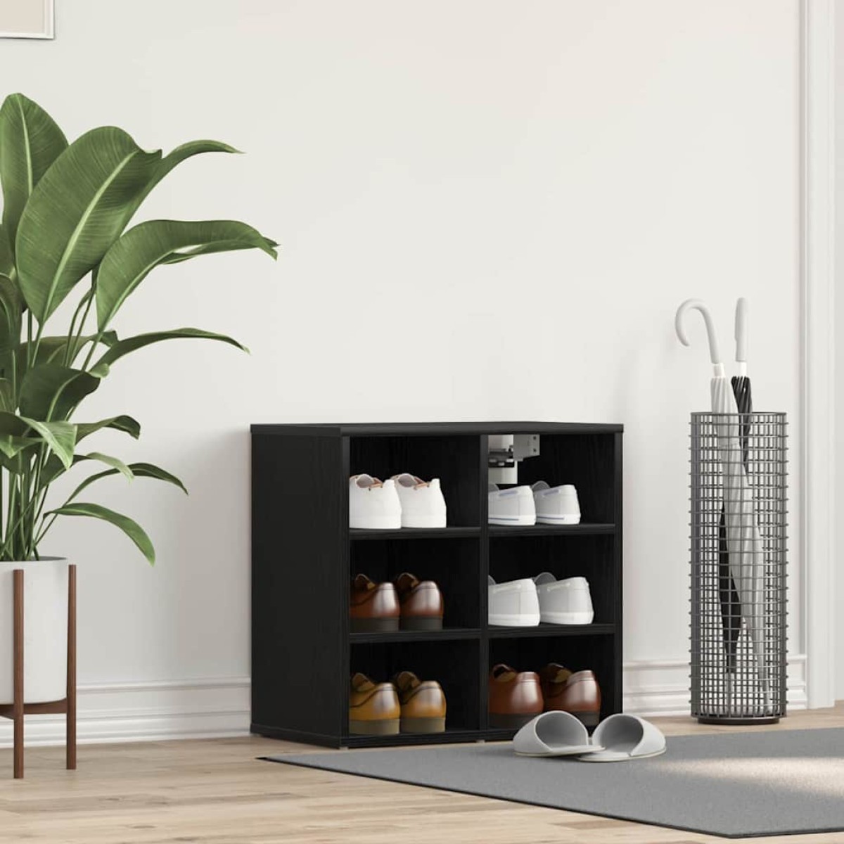 vidaXL Ντουλάπα Παπουτσιών 52 x 30 x 50,5 εκ. Επεξεργασμένο Ξύλο
