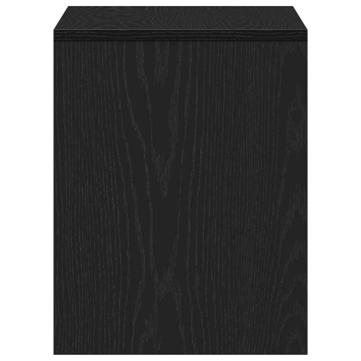 vidaXL Σκαμπό Ντυσίματος Μαύρη δρυς 70 x 35 x 45 εκ.