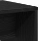 vidaXL Σκαμπό Ντυσίματος Μαύρη δρυς 70 x 35 x 45 εκ.