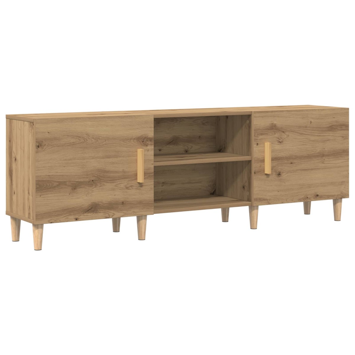 vidaXL Ντουλάπι TV 150 x 30 x 50 εκ artisan δρυς Επεξεργασμένο Ξύλο